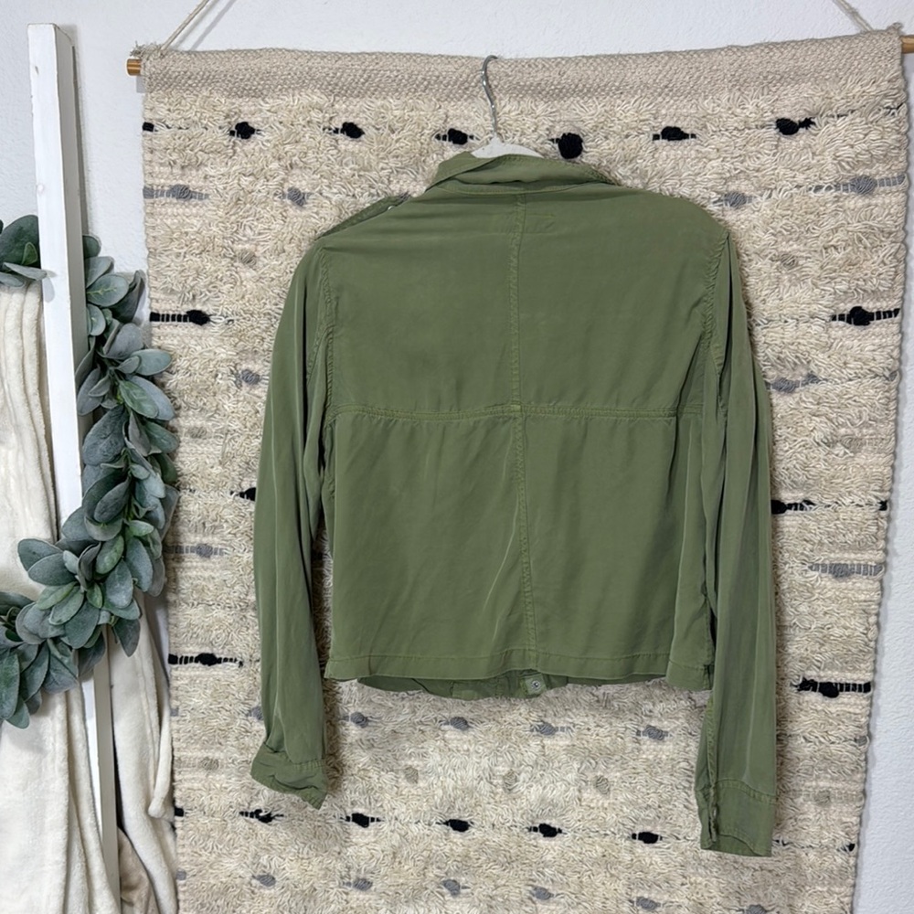 Blanknyc Lightweight Utility Cropped Jacket Tence… - image 7